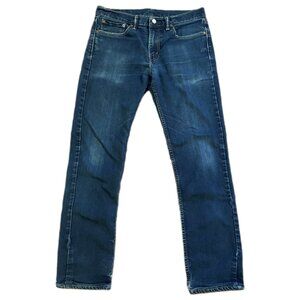 Levi’s 511 Denim Jeans Dark Wash Men’s Size 32 X 34 Slim Fit